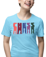 Comfortable Women Regular Fit Tshirt in Sky Blue - 180 GSM | Fullmoon Styles