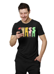 Comfortable Men Oversized in Black - 210 GSM | Fullmoon Styles