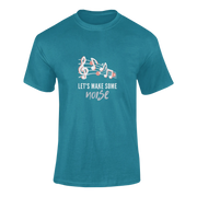 Women Oversized - Lets Make Some Noise Women Oversized 240 Teal Blue | Fullmoon Styles