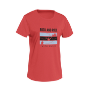 Women Oversized - Rock N Roll With Music Women Oversized 240 Red | Fullmoon Styles