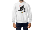 Comfortable Men Regular Fit Hoodie in White - 320 GSM | Fullmoon Styles