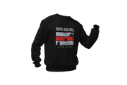 Men Regular Fit Sweatshirt - Rock N Roll With Music Men Regular Fit Sweatshirt 320 Black | Fullmoon Styles