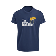 Women Regular Fit Tshirt - The Godfather Women Regular Fit Tshirt 180 Navy Blue | Fullmoon Styles