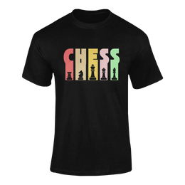 Men Oversized - Chess Men Oversized 210 Black | Fullmoon Styles