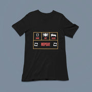 Code Eat Sleep Repeat Black 1