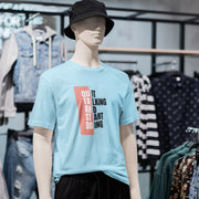 Quit Talking And Start Doing Sky Blue 3