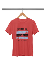 Premium Red Regular Fit Tshirt for Women - 180 GSM Cotton | Fullmoon Styles