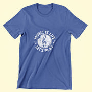 Music Is Life Lets Play Royal Blue 1