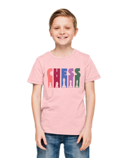 Chess Kids Regular Fit Tshirt 180 Baby Pink Regular Fit Tshirt - Premium Cotton Kids Wear