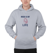 Comfortable Men Regular Fit Hoodie in Gray - 320 GSM | Fullmoon Styles