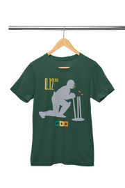 Premium Bottle Green Regular Fit Tshirt for Women - 180 GSM Cotton | Fullmoon Styles