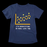 I Am Overfitting In Real Life Navy Blue 1