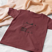 Ideas Come After Coffee Maroon 1