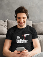 The Godfather Men Oversized 210 Black Oversized - Premium Cotton Men Wear