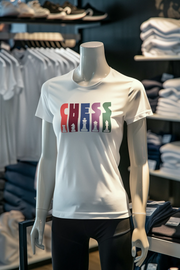 White Oversized - Chess Women Oversized 210 Design | Women Fashion