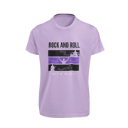 Rock N Roll With Music Men Regular Fit Tshirt 180 Lavender Regular Fit Tshirt - Premium Cotton Men Wear