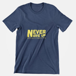 never_give_up_nothing_is_impossible navy_blue 1