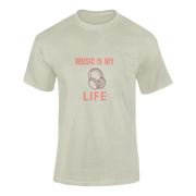 Women Oversized - Music Is My Life Women Oversized 210 Sage Green | Fullmoon Styles