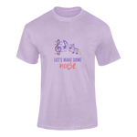 Men Regular Fit Tshirt - Lets Make Some Noise Men Regular Fit Tshirt 180 Lavender | Fullmoon Styles