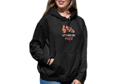 Lets Make Some Noise Women Regular Fit Hoodie 320 Black Regular Fit Hoodie - Premium Cotton Women Wear