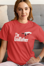 The Godfather Women Oversized 240 Red Oversized - Premium Cotton Women Wear