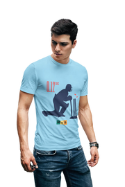 0 12 Msd Stumping Men Regular Fit Tshirt 180 Sky Blue Regular Fit Tshirt - Premium Cotton Men Wear