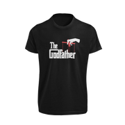Women Regular Fit Tshirt - The Godfather Women Regular Fit Tshirt 180 Black | Fullmoon Styles