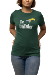 Comfortable Women Regular Fit Tshirt in Bottle Green - 180 GSM | Fullmoon Styles