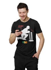 Comfortable Men Oversized in Black - 210 GSM | Fullmoon Styles