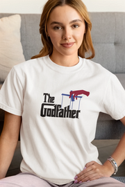 The Godfather Women Oversized 240 White Oversized - Premium Cotton Women Wear