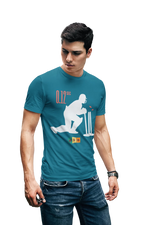 Comfortable Men Oversized in Teal Blue - 240 GSM | Fullmoon Styles