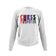 Men Regular Fit Sweatshirt - Chess Men Regular Fit Sweatshirt 320 White | Fullmoon Styles