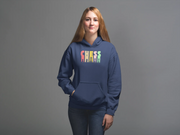 Chess Women Regular Fit Hoodie 320 Navy Blue Regular Fit Hoodie - Premium Cotton Women Wear