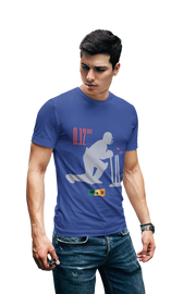 0 12 Msd Stumping Men Regular Fit Tshirt 180 Royal Blue Regular Fit Tshirt - Premium Cotton Men Wear