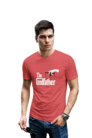 Comfortable Men Regular Fit Tshirt in Red - 180 GSM | Fullmoon Styles