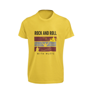 Premium Yellow Regular Fit Tshirt for Men - 180 GSM Cotton | Fullmoon Styles