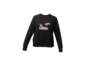 Women Regular Fit Sweatshirt - The Godfather Women Regular Fit Sweatshirt 320 Black | Fullmoon Styles