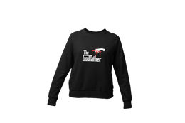 Women Regular Fit Sweatshirt - The Godfather Women Regular Fit Sweatshirt 320 Black | Fullmoon Styles