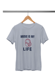 Premium Gray Regular Fit Tshirt for Men - 180 GSM Cotton | Fullmoon Styles