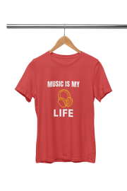 Premium Red Regular Fit Tshirt for Men - 180 GSM Cotton | Fullmoon Styles