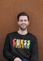 Comfortable Men Regular Fit Sweatshirt in Black - 320 GSM | Fullmoon Styles