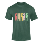 Men Regular Fit Tshirt - Chess Men Regular Fit Tshirt 180 Bottle Green | Fullmoon Styles