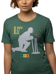 0 12 Msd Stumping Women Regular Fit Tshirt 180 Bottle Green Regular Fit Tshirt - Premium Cotton Women Wear