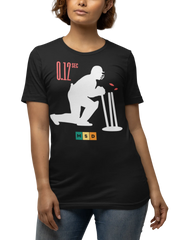 Comfortable Women Regular Fit Tshirt in Black - 180 GSM | Fullmoon Styles