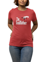 The Godfather Women Oversized 210 Red Oversized - Premium Cotton Women Wear