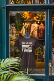 Brown Oversized - Rock N Roll With Music Women Oversized 210 Design | Women Fashion