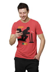 Comfortable Men Oversized in Red - 210 GSM | Fullmoon Styles