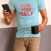Motivation Push Yourself Sky Blue 3