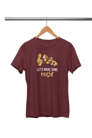 Premium Maroon Regular Fit Tshirt for Women - 180 GSM Cotton | Fullmoon Styles