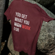 You Get What You Work For Maroon 1